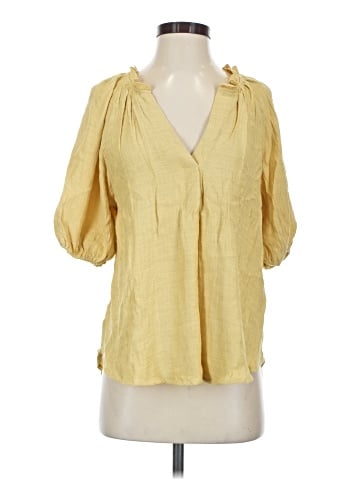 Blu Pepper 3/4 Sleeve Blouse (view 1)