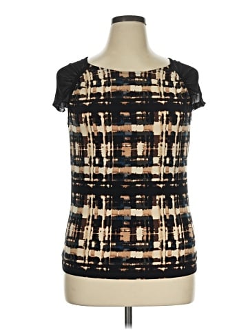 Anne Klein Short Sleeve Top (view 1)