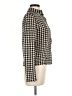 Chaps 100% Cotton Houndstooth Ivory Jacket Size M - photo 4