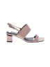 Via Spiga Color Block Ivory Sandals Size 8 - photo 1