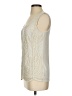 One World Ivory Sleeveless Blouse Size XS - photo 5