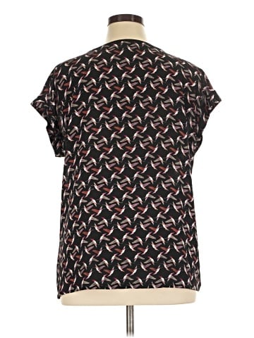 Worthington Short Sleeve Blouse (view 2)