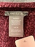 Matty M 100% Polyester Burgundy Cardigan Size M - photo 7