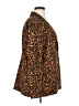 Dennis by Dennis Basso Animal Print Brown Blazer Size XL - photo 4