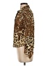 Biaggini 100% Polyester Animal Print Brown Long Sleeve Blouse Size EU 40 / US 10 - photo 5