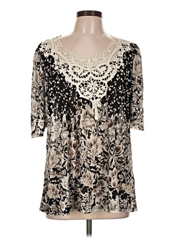 Suzanne Betro 3/4 Sleeve Blouse (view 1)