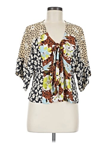 CAbi Short Sleeve Blouse (view 1)