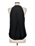 Naked Zebra 100% Polyester Black Sleeveless Blouse Size M - photo 2