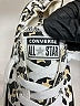 Converse Animal Print Silver Sneakers Size 9 - photo 3