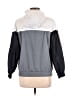 Nike 100% Polyester Color Block Gray Track Jacket Size XL - photo 2
