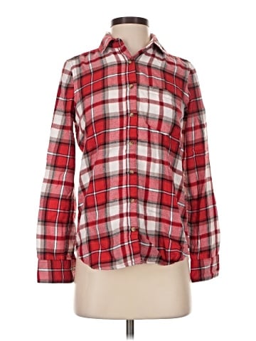 Aeropostale Long Sleeve Button-Down Shirt (view 1)