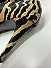 Gucci Animal Print Gold Heels Size EU (IT) 37 1/2 / US 7 1/2 - photo 4