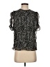 Max Studio 100% Polyester Black Short Sleeve Blouse Size XS - photo 1