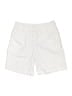 J.Crew 100% Cotton Solid White Shorts Size 8 - photo 1