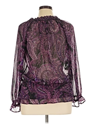 Jones New York Sport Long Sleeve Blouse (view 2)