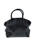Tory Burch Solid Black Leather Satchel One size - photo 1