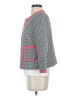 Nine West 100% Polyester Houndstooth White Jacket Size 2 - photo 5