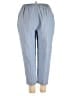 Alfred Dunner Solid Blue Casual Pants Size 22 - photo 2