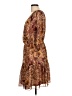 Guess 100% Polyester Paisley Brown Cocktail Dress Size 12 - photo 5