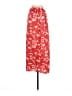 ASOS 100% Polyester Tropical Red Casual Skirt Size 4 - photo 2