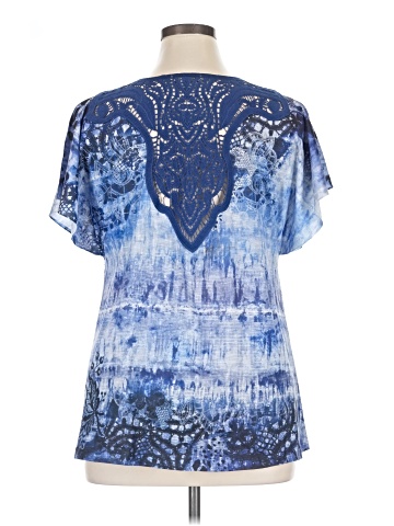 Live and Let Live Short Sleeve Blouse (view 2)
