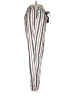 Love Tree Stripes Silver Linen Pants Size M - photo 4