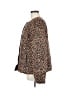 Talbots 100% Polyester Animal Print Brown Jacket Size M - photo 5