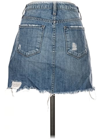 Flying Monkey Denim Skirt (view 2)