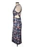 ASOS Paisley Blue Cocktail Dress Size 10 - photo 5