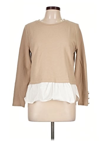 Ann Taylor Factory Long Sleeve Top (view 1)