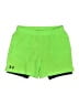 Under Armour 100% Polyester Green Athletic Shorts Size XL (youth) - photo 1