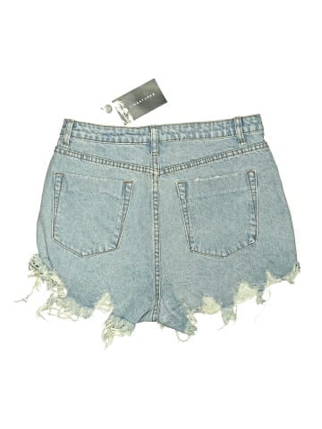 Signature 8 Denim Shorts (view 2)