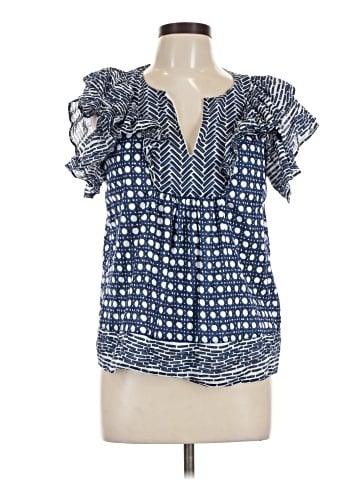 Crown & Ivy Short Sleeve Blouse (view 1)
