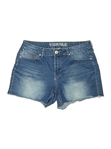Hydraulic Denim Shorts (view 1)