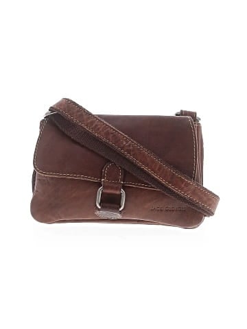 Jack Georges Leather Crossbody Bag (view 1)