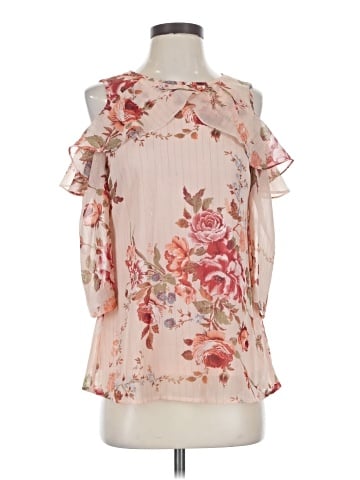 Roz & Ali 3/4 Sleeve Blouse (view 1)