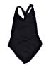 J.Crew Solid Black One Piece Swimsuit Size 14 - photo 1