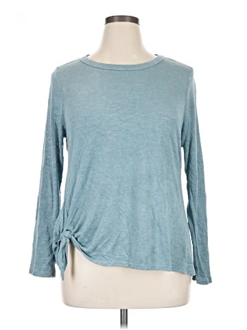 Bobeau Long Sleeve Top (view 1)