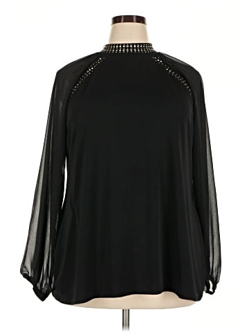 Belldini Long Sleeve Blouse (view 1)