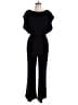 Eliza J 100% Polyester Solid Black Jumpsuit Size 12 - photo 1