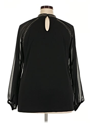 Belldini Long Sleeve Blouse (view 2)