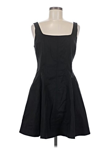 Madewell Seamed Open Squareneck Mini Dress (view 1)