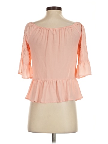 Candie's 3/4 Sleeve Blouse (view 2)
