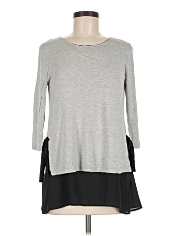 Pebble and Stone 3/4 Sleeve Top (view 1)