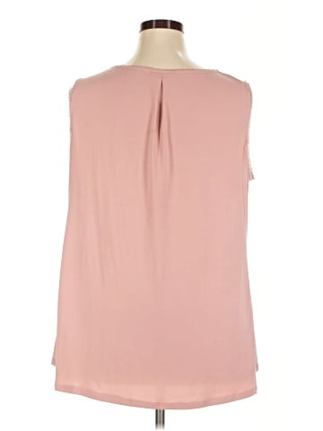 Roz & Ali Sleeveless Blouse (view 2)