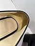 Prada 100% Leather Black Pumps Size EU 38 - photo 3
