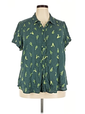 ModCloth Short Sleeve Blouse (view 1)