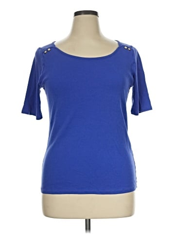 Ann Taylor Short Sleeve T-Shirt (view 1)