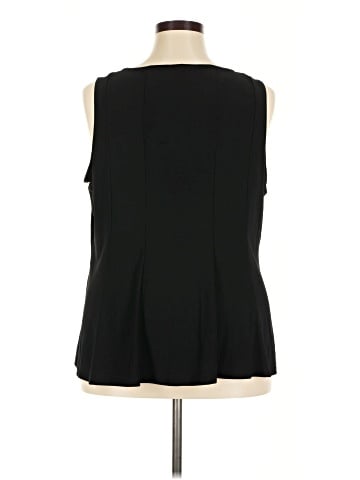 Roz & Ali Sleeveless Blouse (view 2)