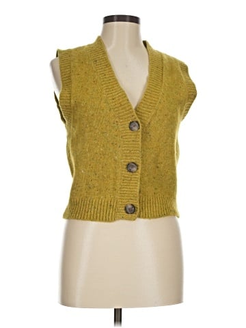 Madewell Donegal Button-Front Sweater Vest (view 1)